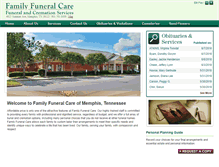 Tablet Screenshot of familyfuneralmemphis.com